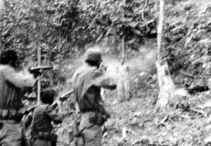 Exécution Sierra Maestra troupes de Castro et Che